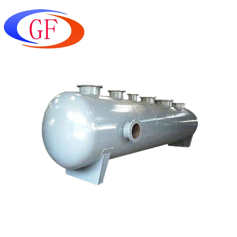 Waste Heat Recovery Heating Boiler Boiler Parts Boiler Header , China Manufacturer