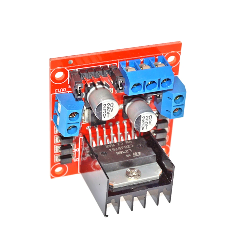 OEM/ODM другие электронные компоненты L298N Модуль драйвера шагового двигателя постоянного тока двойной H Мост