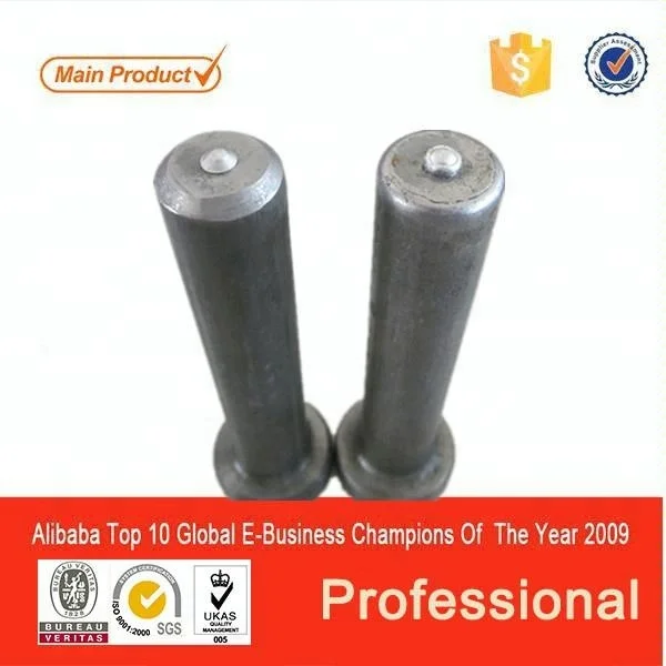 
Hot Sale M19*100 ARC Stud Welding steel shear connector perno shear stud EN ISO 13918 