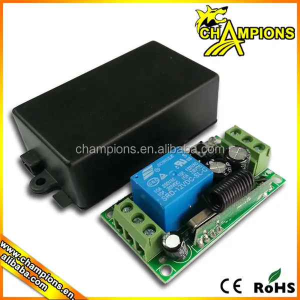 DC 24 В 1 Канал 433 МГц/315 МГц беспроводной передатчик и приемник переключатель дистанционного управления