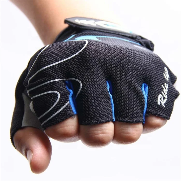 
High Quality Cycling gloves silicone half finger gloves moisture wicking bicycle gloves half finger 