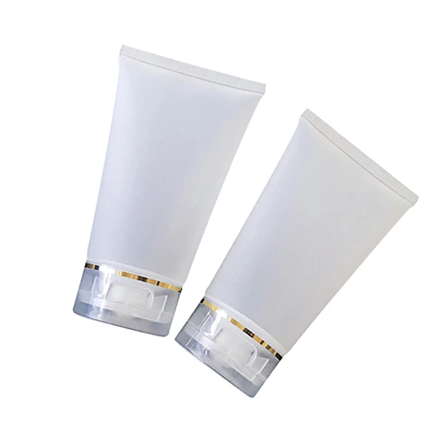 Fuyun 150ml Plastic Cosmetic Packaging  Soft Tubes Empty Hand Cream/Facial Cleanser Packing Tube