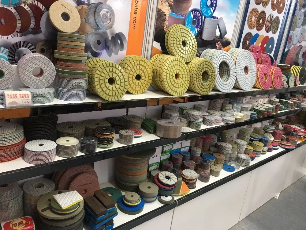 Marble Granite Grinding Stone Wet 10 Inch Diamond Polishing Pad