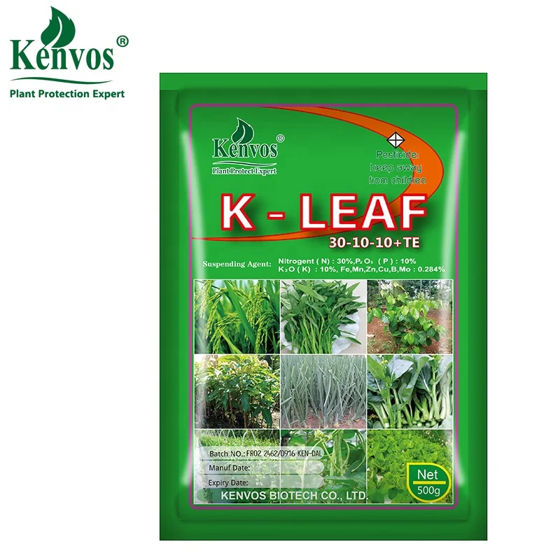 NPK Water Soluble Compound Fertilizer KOMPUL SLUEK LEAOR K-Leaf 30-10-10 +TE