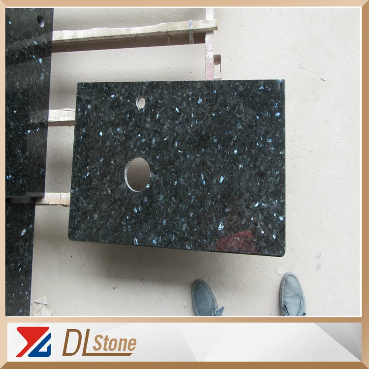 Island Natural Stone Slab Emerald Pearl Granite Slab Kitchen Bathroom Countertop