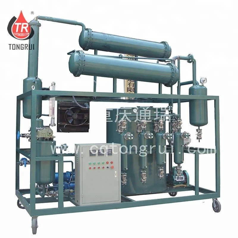 Технология дистилляции, передвижной нефтеперерабатывающий агрегат для переработки отходов моторного масла на базе