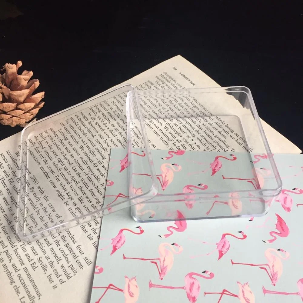 Beautiful Transparent Sweet Packing Plastic Box for Chocolate