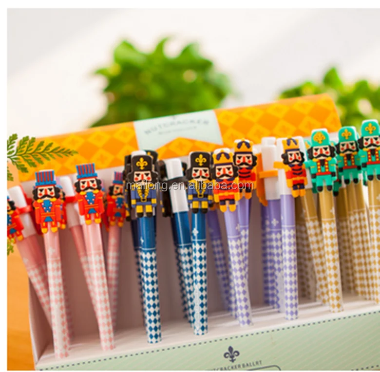 South Korea stationery blue fruit - nutcracker 2 rubber accessories neutral pen creative modelling water-based pen pn5857