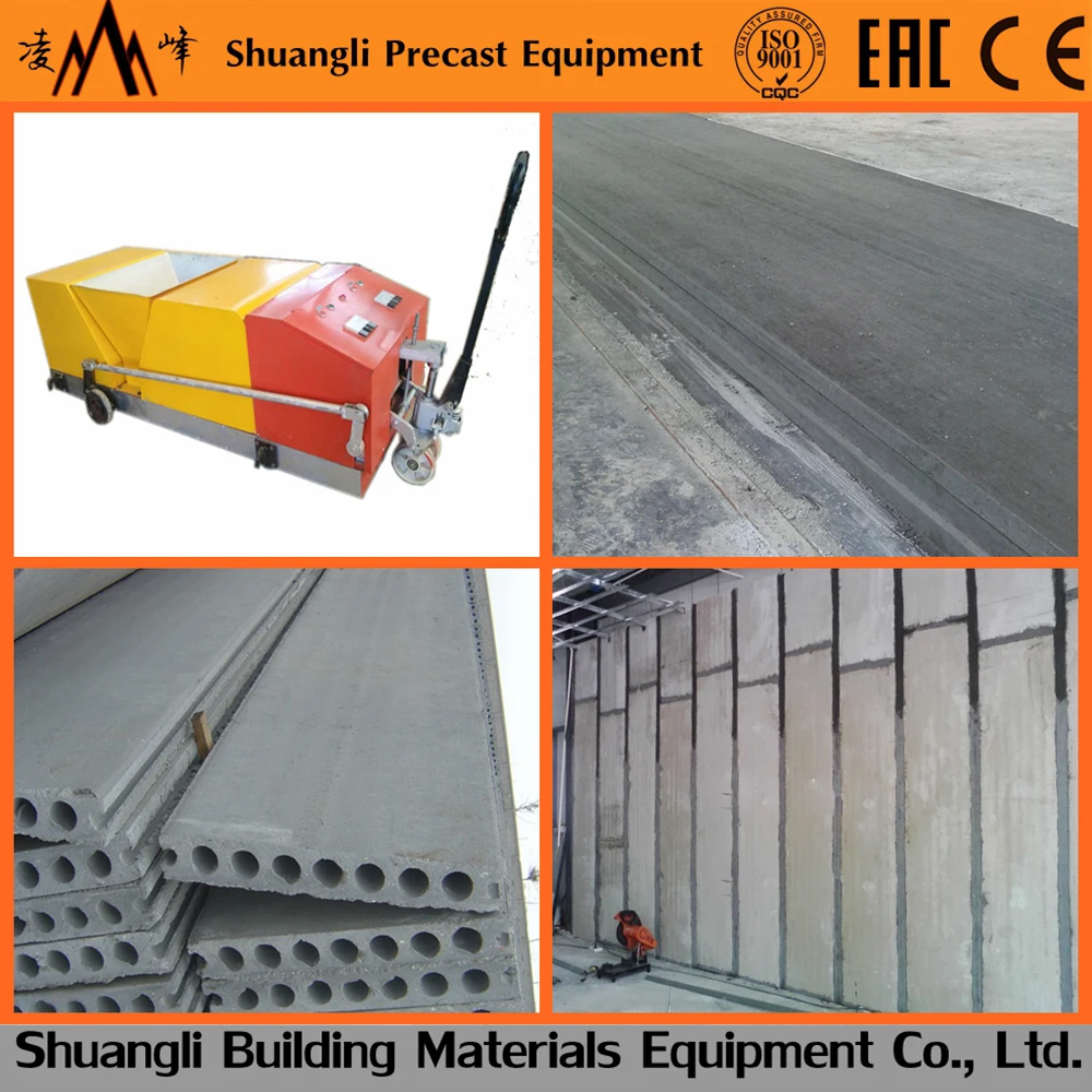 ready made walls production line/Precast floor slab /concrete floor board machine
