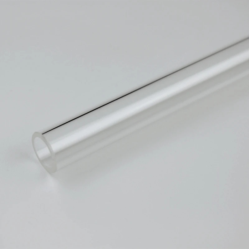 JD heat resistant crystal quartz glass smoke pipe