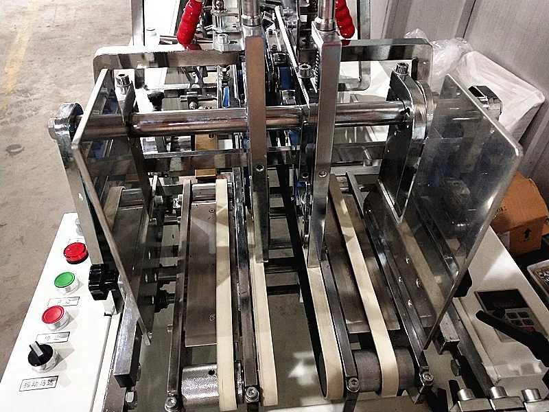 ZH-500 Modern hot sell corrugated paper box mini automatic folder gluer machine