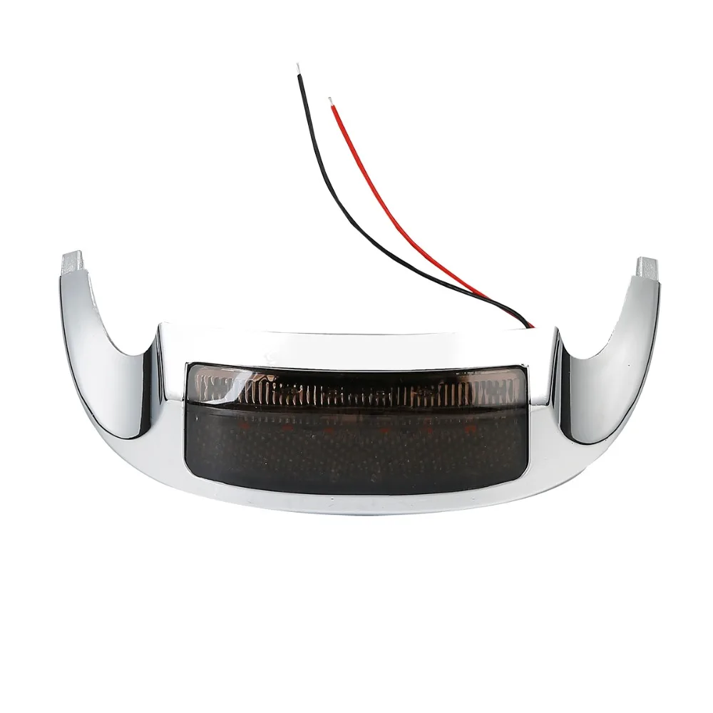 TCMT XF2906148-K Front LED Fender Tip Smoke Lens For Harley Electra Glide Ultra Classic Low 09-up
