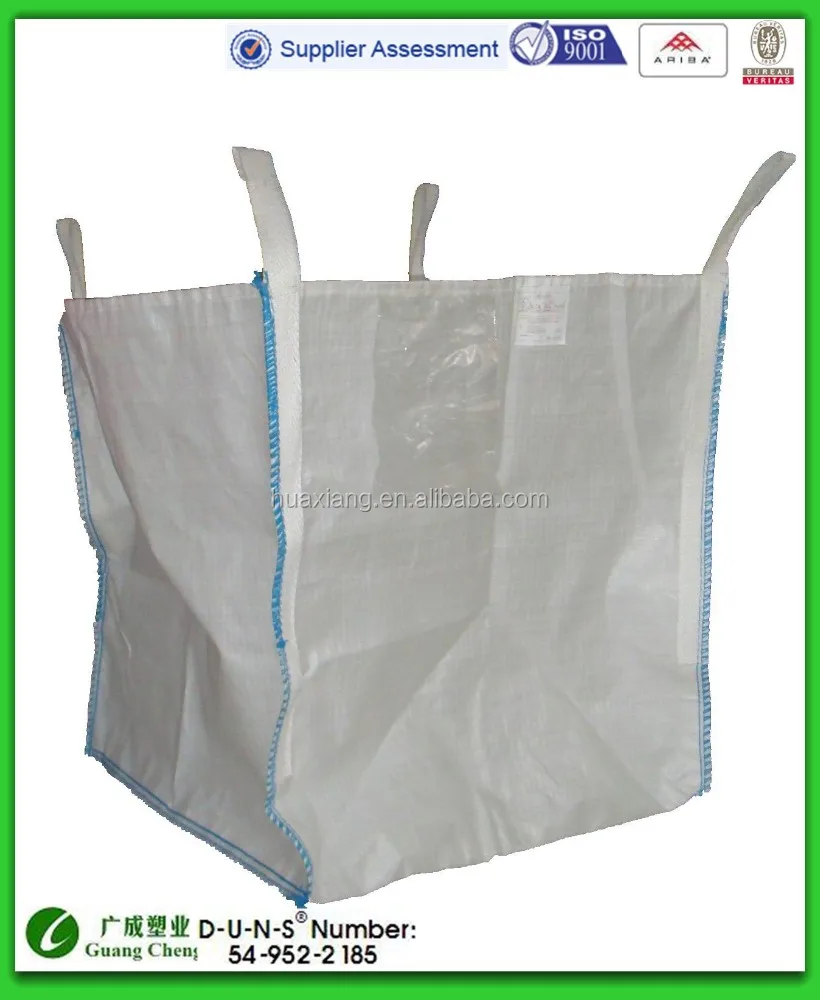 big bags 1000kg or 1 ton bags for transportation of Hydrated lime or Bulk bag for packing lime powder gc01