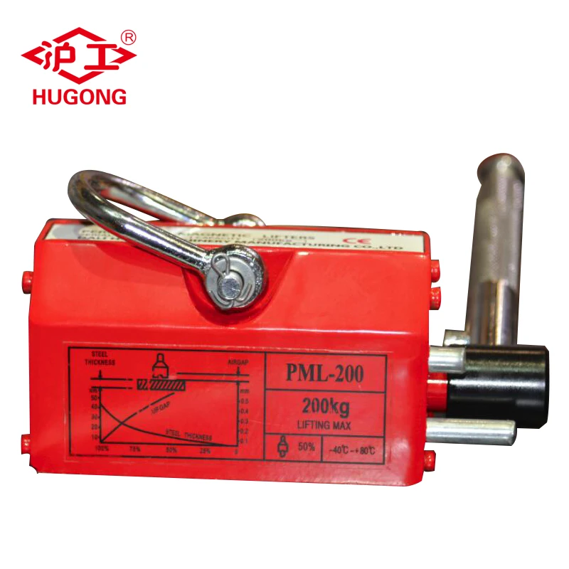 400kg-5000kg  lifting magnet permanent manual magnetic lifter