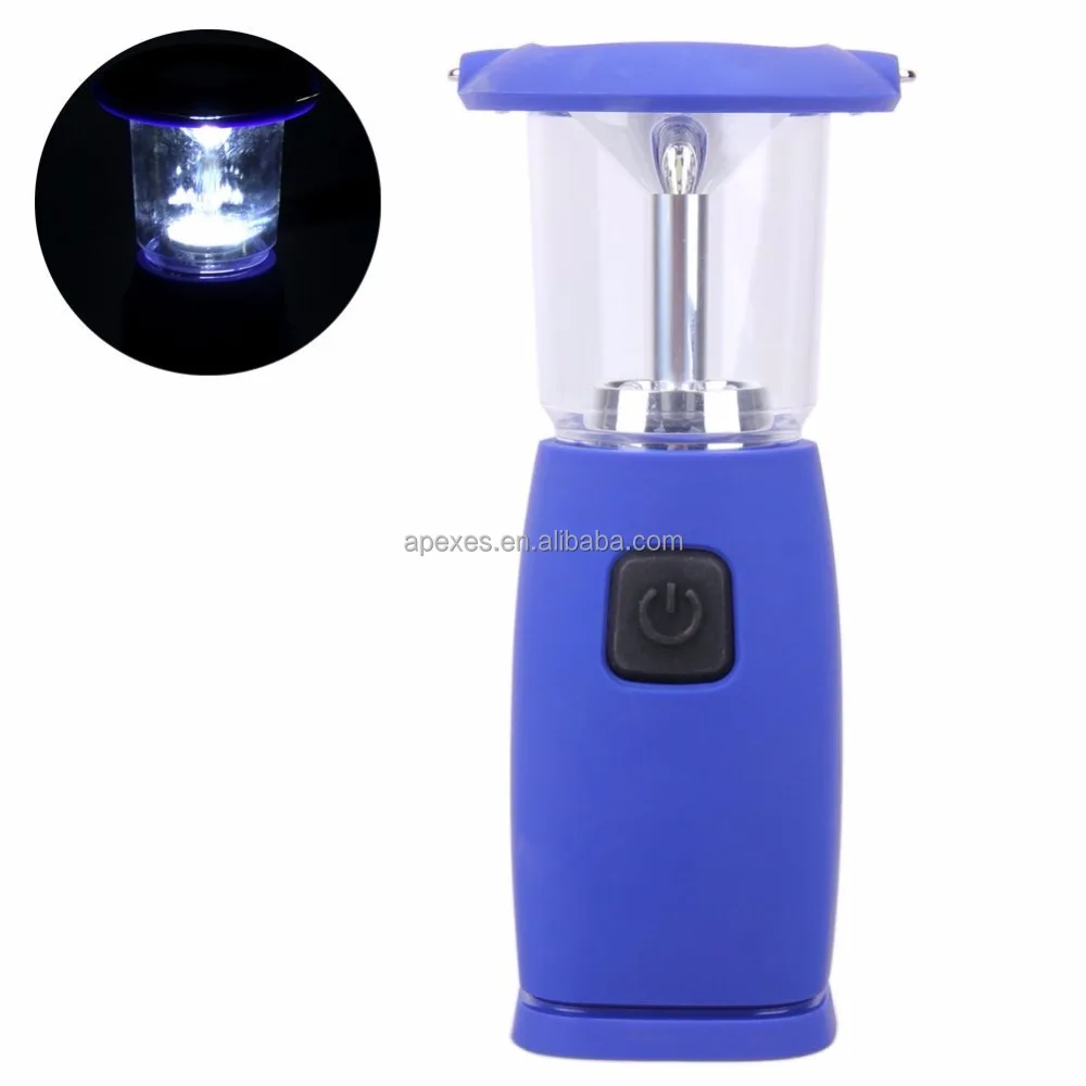 Super bright outdoor portable 3W led Solar Dynamo lantern