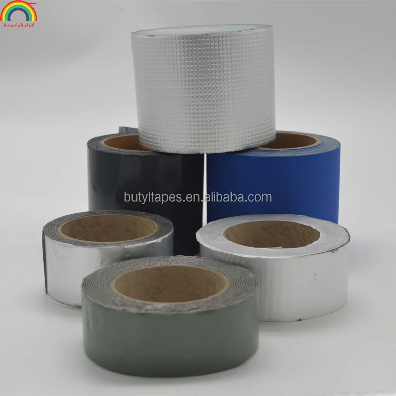 Waterproof aluminum butyl putty tape 1mm x 150mm x 20m/roll