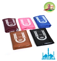 2020 Factory direct  Islamic travel water-proof pocket Muslim prayer mat without  compass