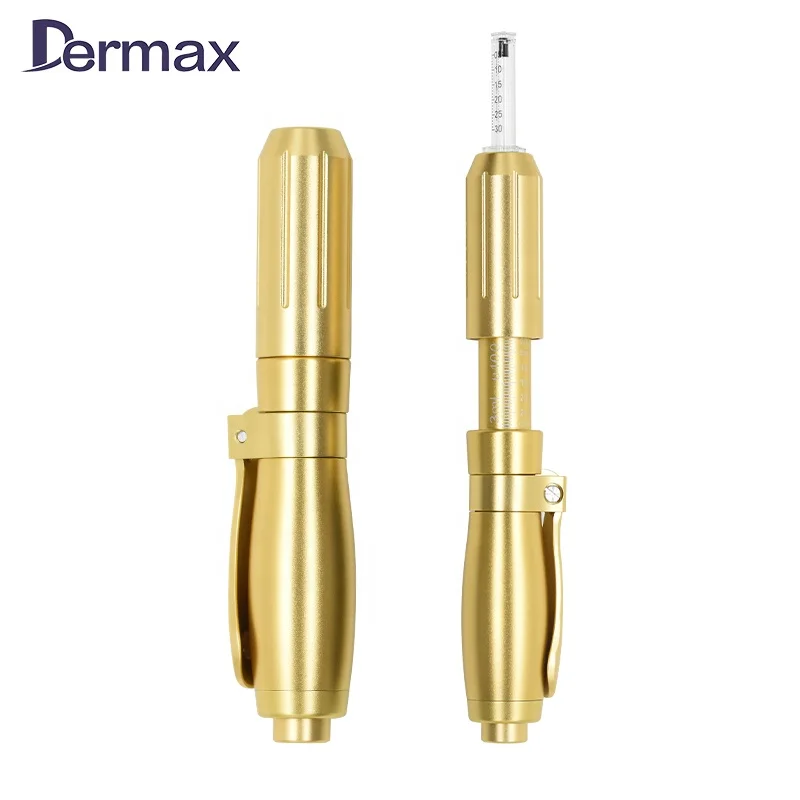 Gold Anti Wrinkle crosslinked ha 2 ml derm hyaluronic injector for hyaluronic pen with CE/ISO