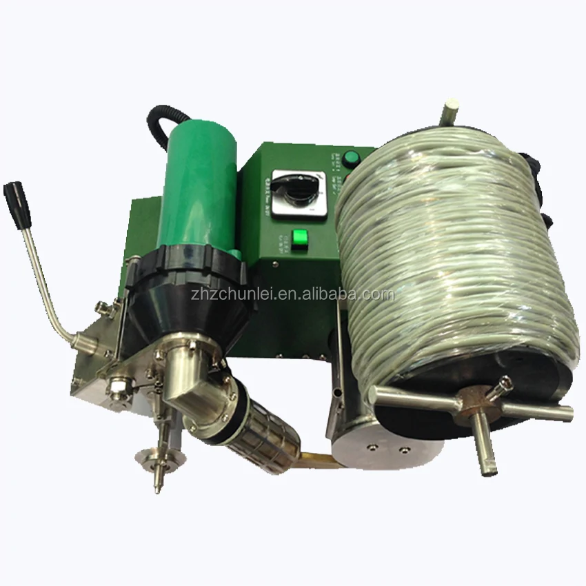 Hot air vinyl floor welding machines