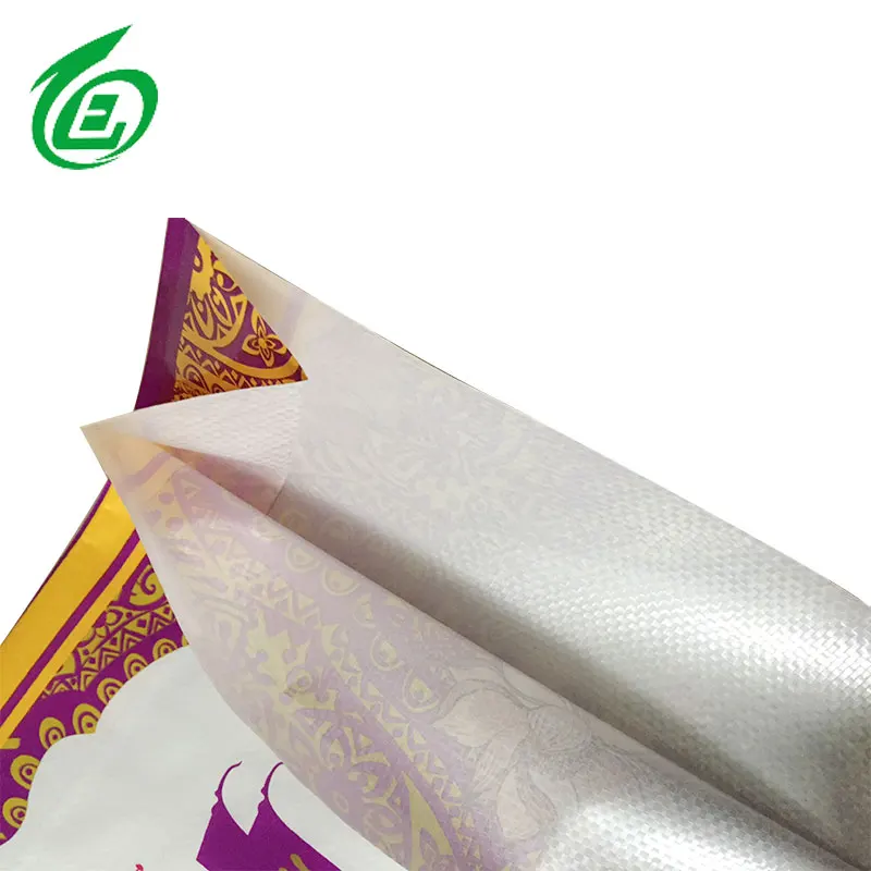 Пластиковые ламинированные ПП тканые сумка для упаковки риса