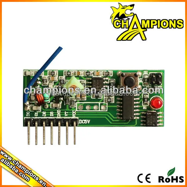 Междугородной рф беспроводной Супер-Восстановительных модуль приемника с декодирования AG-DR03