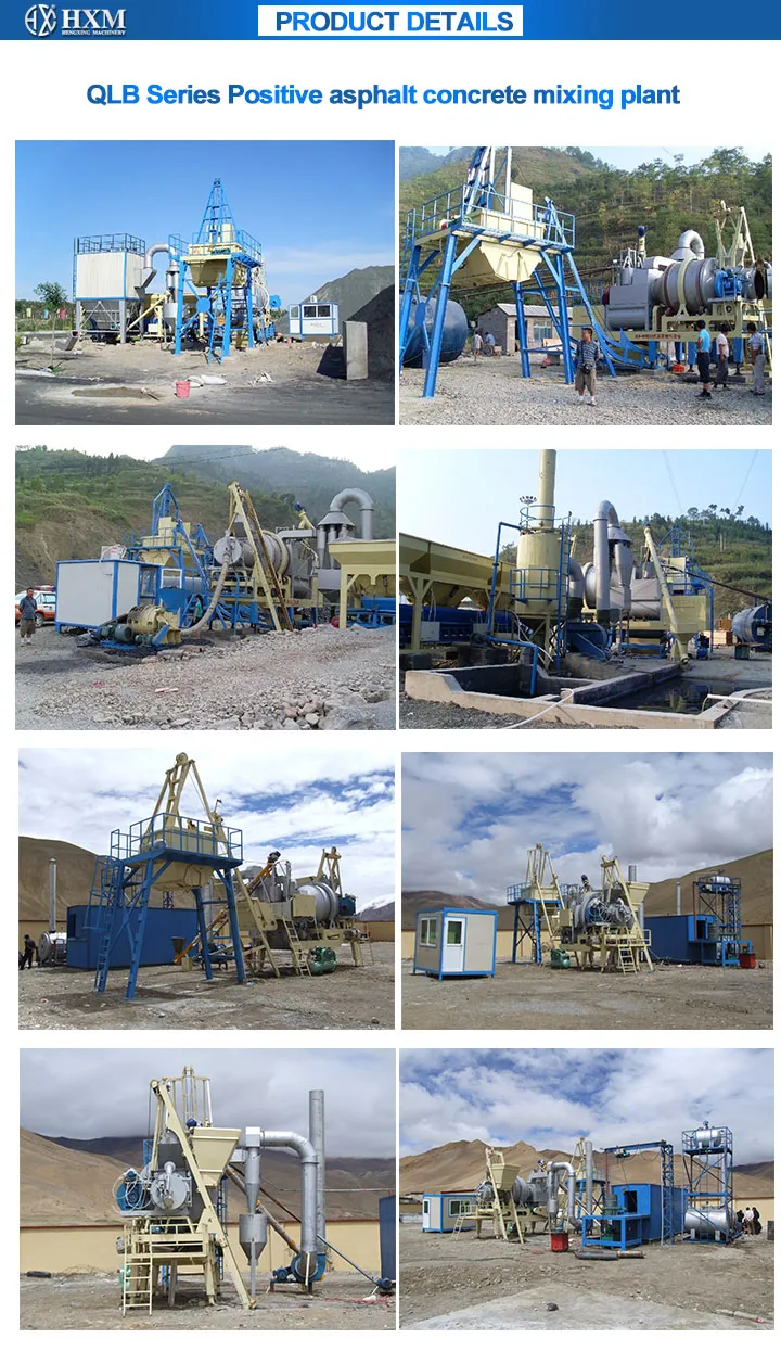 China Hot Sale QLB Series Small Asphalt Mixing Plant