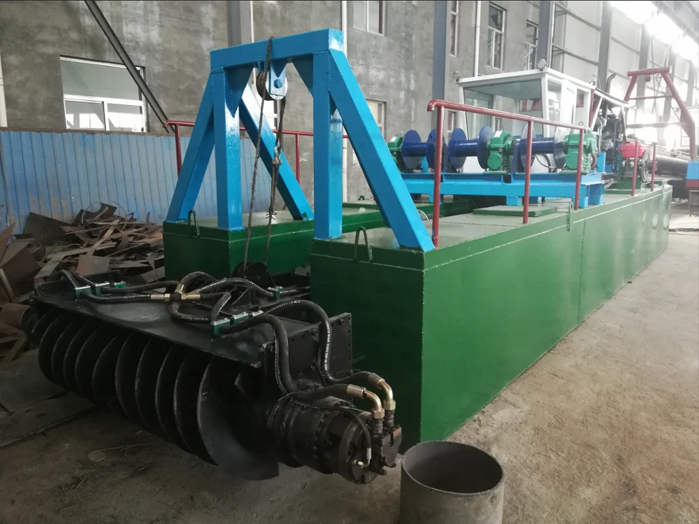 Auger dredger