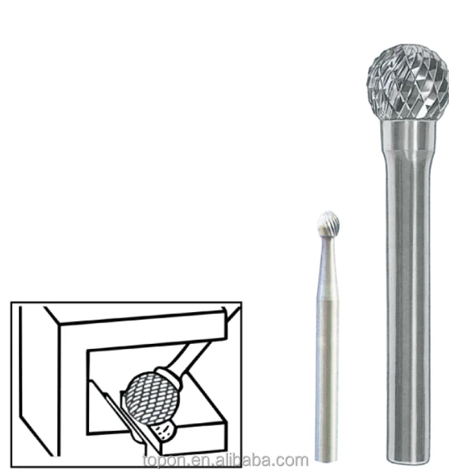 Ball Carbide Cutting Rotary Files Burrs