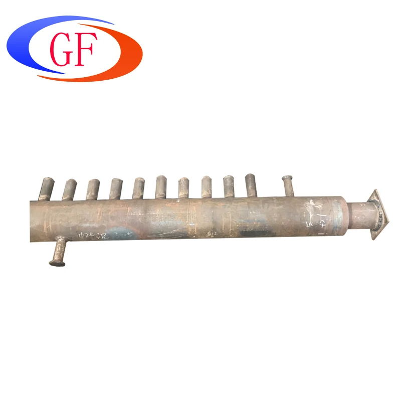 Waste Heat Recovery Heating Boiler Boiler Parts Boiler Header , China Manufacturer