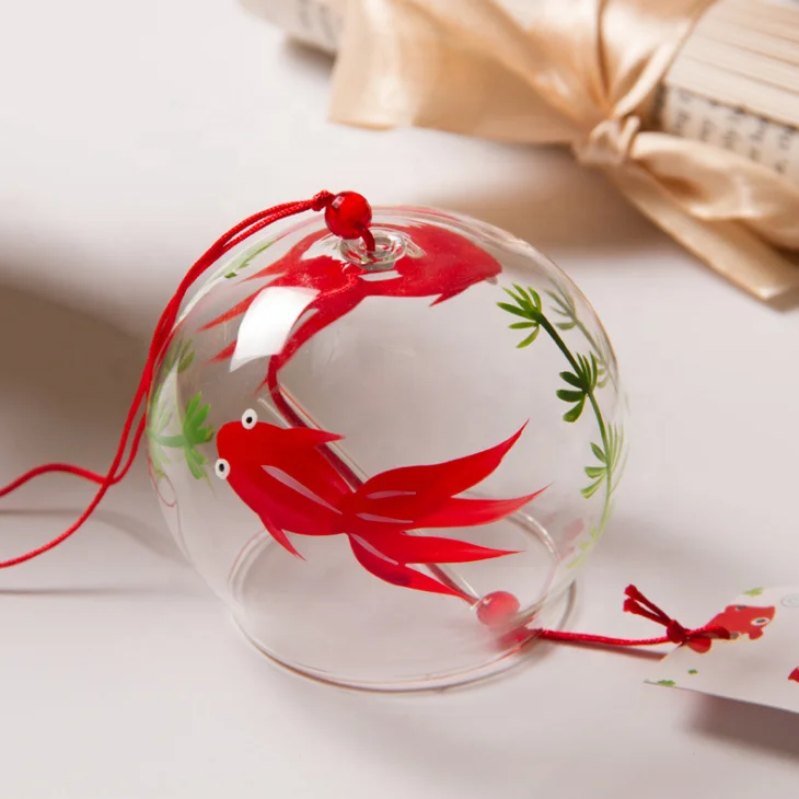 
Glass wind chime of japanese traditional wind bell octopus style summer cozy car hanging glass bells wind chime 