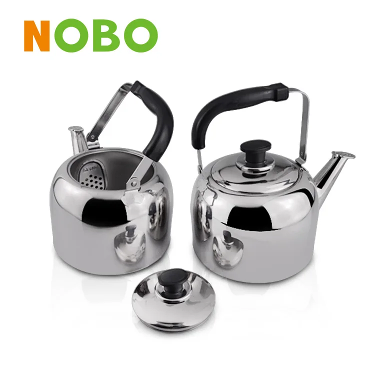 Wholesale household water tea pot kettle stainless steel whistling kettle with bakelite handle