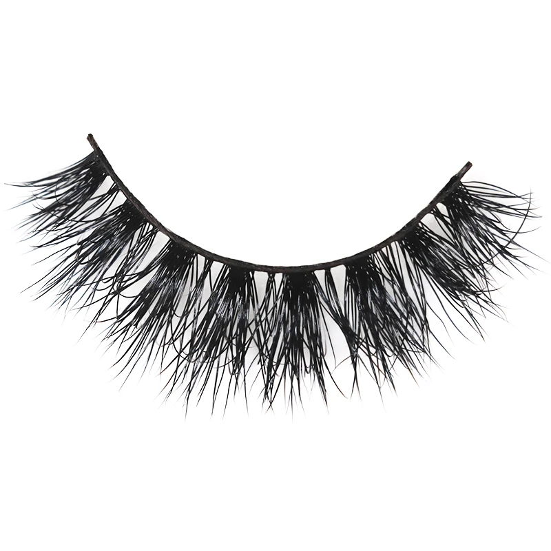 Объемные 3d ресницы 5 пар накладные из человеческих волос для наращивания