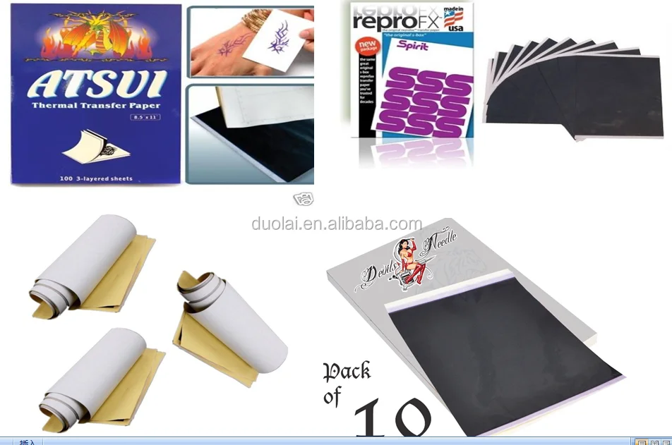 
Tattoo Thermal Transfer Paper Stencil Copier Sheet Copy Paper 
