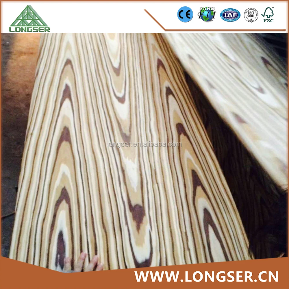 Decoration Grade 2X8 Recon Ebony Fancy Veneer Wood