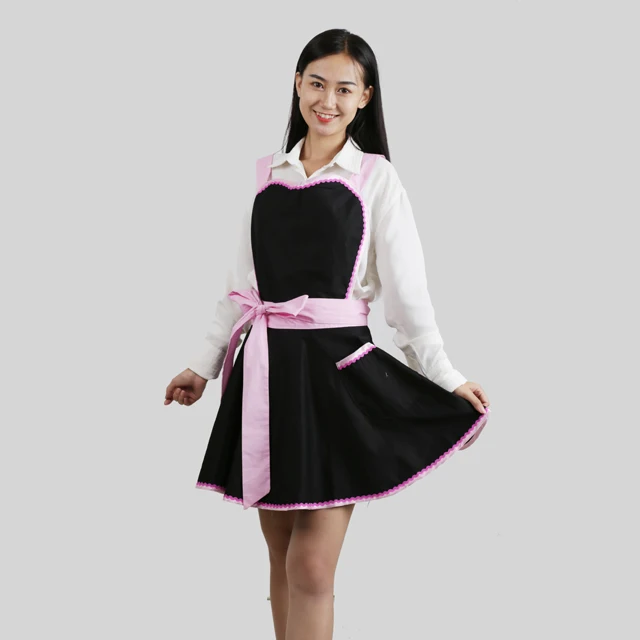 High quality  HOTSELLING Factory Audit NBCU FAMA License fashion fancy Cotton long dress apron