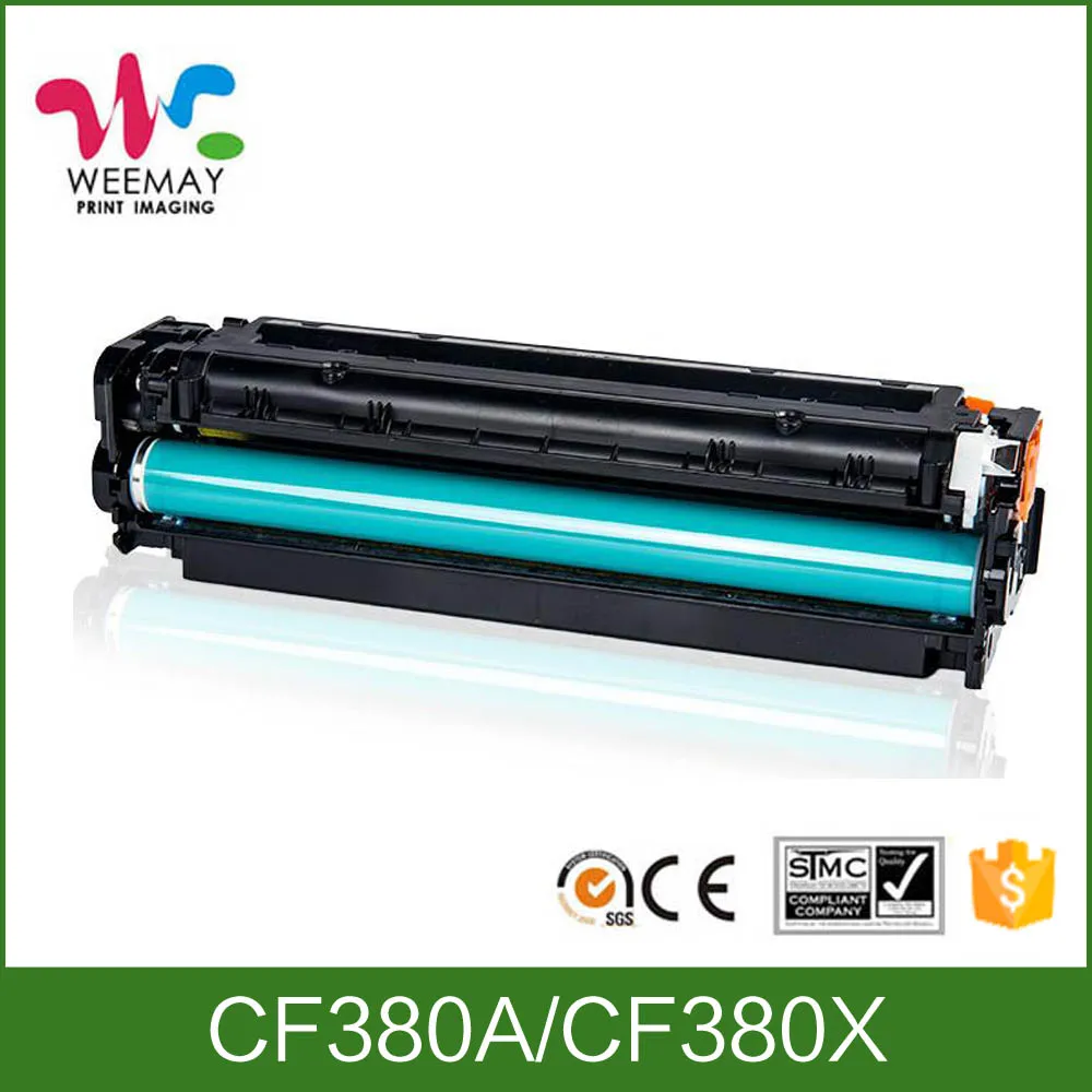 Для HP CF380A CF381A CF382A CF383A новый лазерный принтер тонер