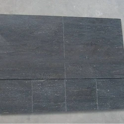 Honed and tumbled of blue stone slab for exterior garden floor paving