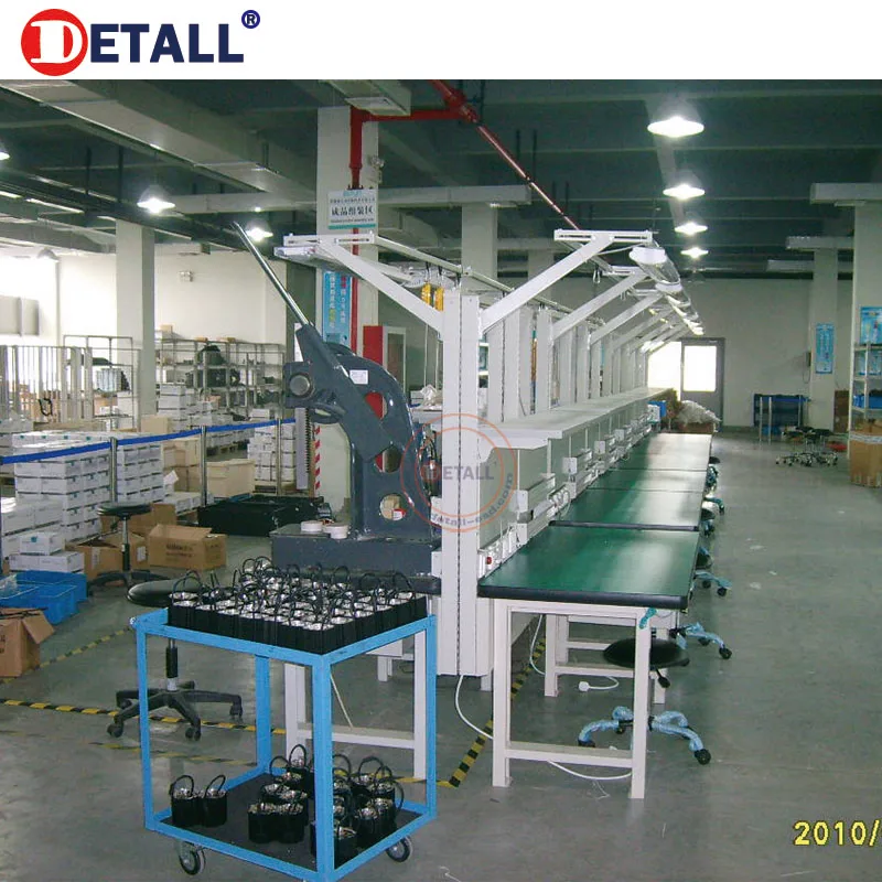 Detall industrial stainless steel working table