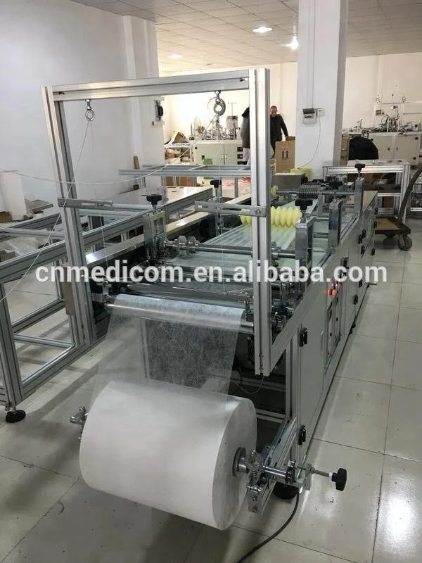 Одноразовые PP Нетканые полосы крышка зажима пышные волосы сеть изготовляющая машина