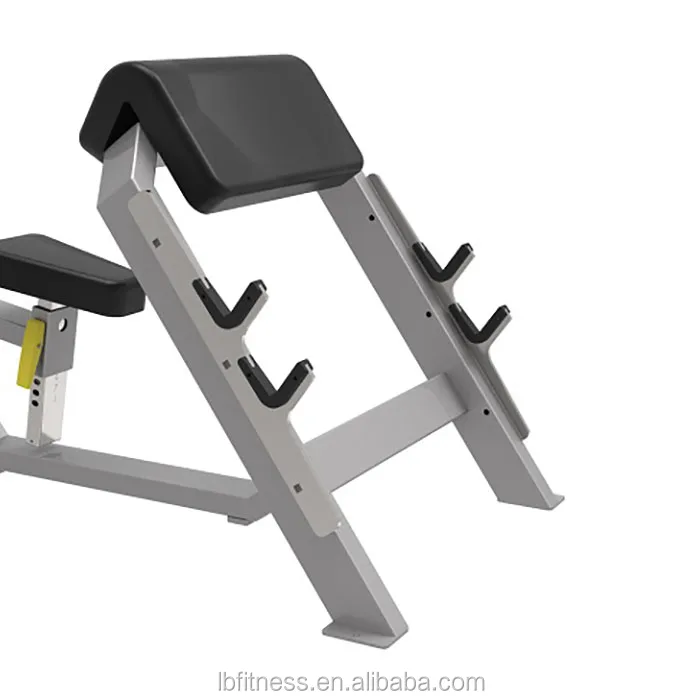 Commercial Professional Gym Equipment Biceps Preacher Bench/ scott bench