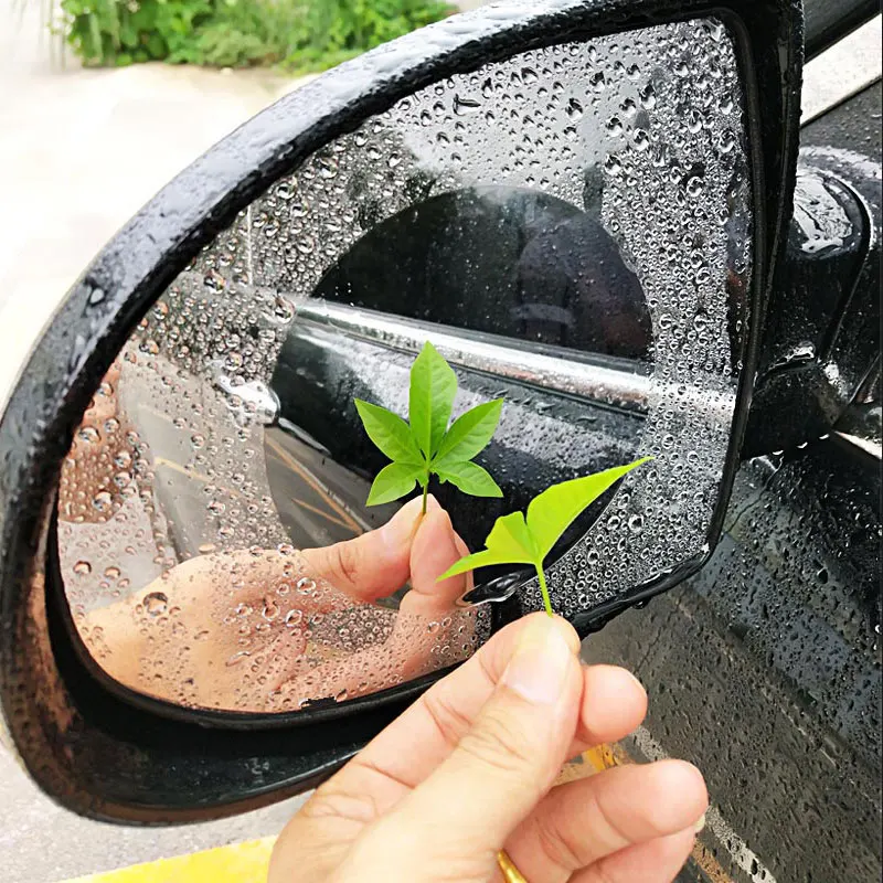 2018 0.06MM Thick Nano PET Rearview Mirror Protection Car Film Anti Rain Fog Mirror Film