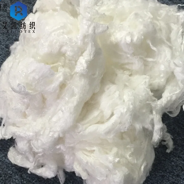 
Factory price 1.2D 1.4D 1.5D Flame Retardant rayon viscose fiber waste 