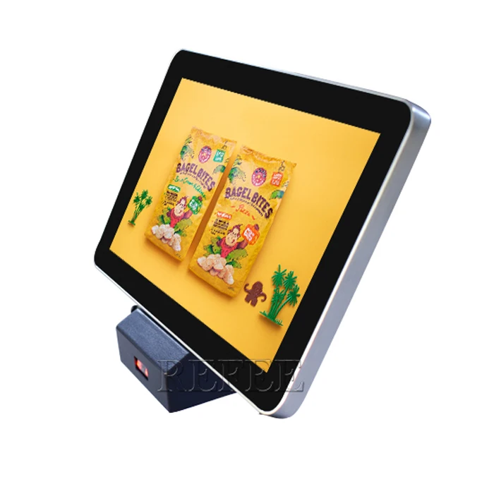 10 дюймов 15 мини можно крепить любые приспособления: pda USB с сенсорным экраном на Android киоск экрана дисплея поддержкой Wi-Fi 2D штрих-код QR сканер штрих-кода