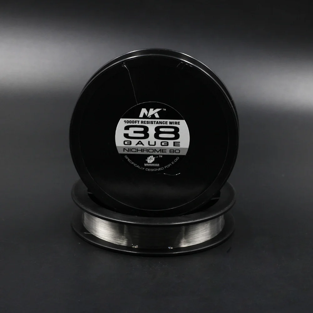 NIK 1000ft 38 awg cr20ni80 wire coil nichrome80 alloy electric heating resistance wire