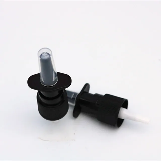 High Quality Hospital Medical Nasal Pump Nasal Atomizer Spray Bottles Screw Cap Plastic Mist for Nose Non Spill Accept