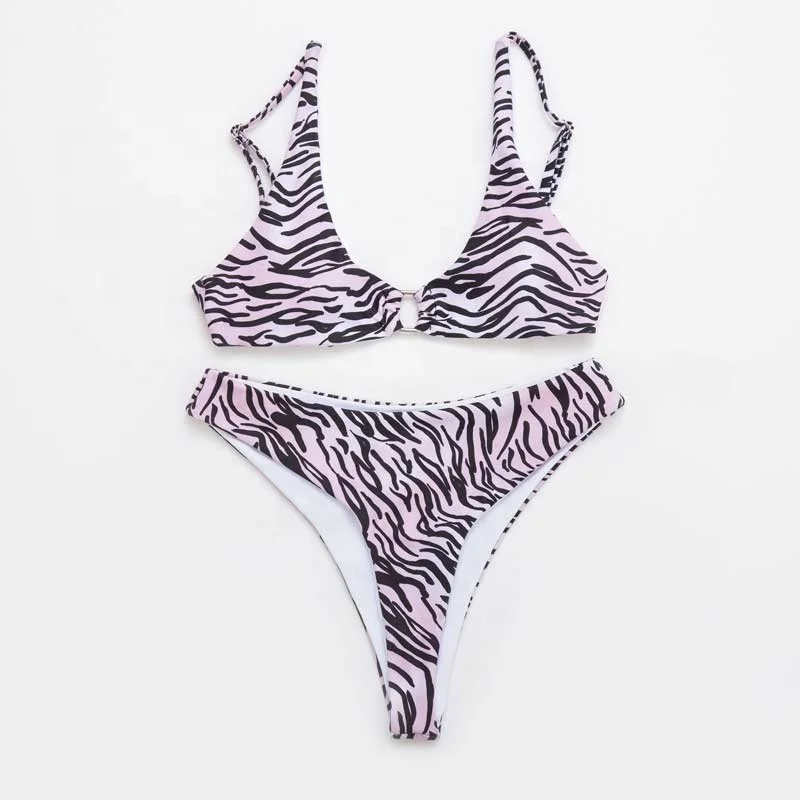 2021 top seller high quality snake pattern swimwear women sexy bikini extreme sexy beach girl mini micro bikini