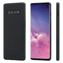 Чехол из арамидного волокна для нового Samsung Galaxy S10 + с открытым дном