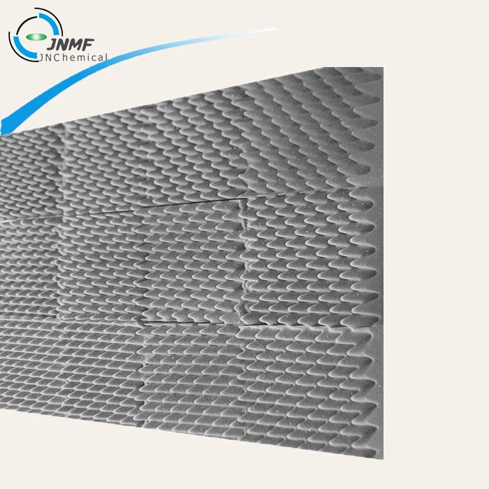 High quality sound reducing noise insulation foam for recording studio and manufacturing facilities