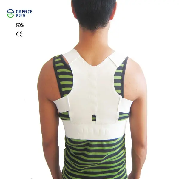 Adjustable Magnetic Clavicle Posture Corrector Back Support Shoulder Vest Brace Belt for Neck Shoulder Upper Back Pain Relief