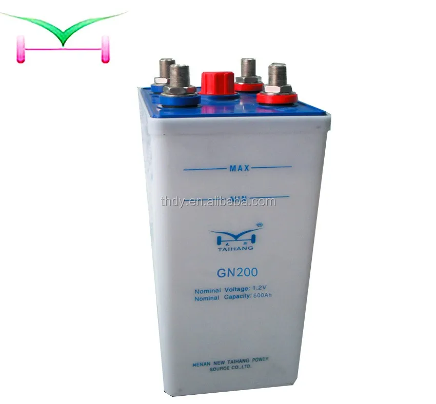 
KPX KPH GNC Ultra High Discharge Rate Nickel Cadmium Battery GNC 120Ah-2 Industrail Ni-Cad Battery Deep Cycle Ni-Cad Battery 